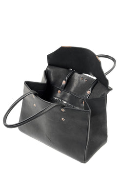 画像をギャラリービューアに読み込む, ierib exclusive TYPE-Ⅱ Bark Bag 35 / Natural Camel Leather (BLACK #B)