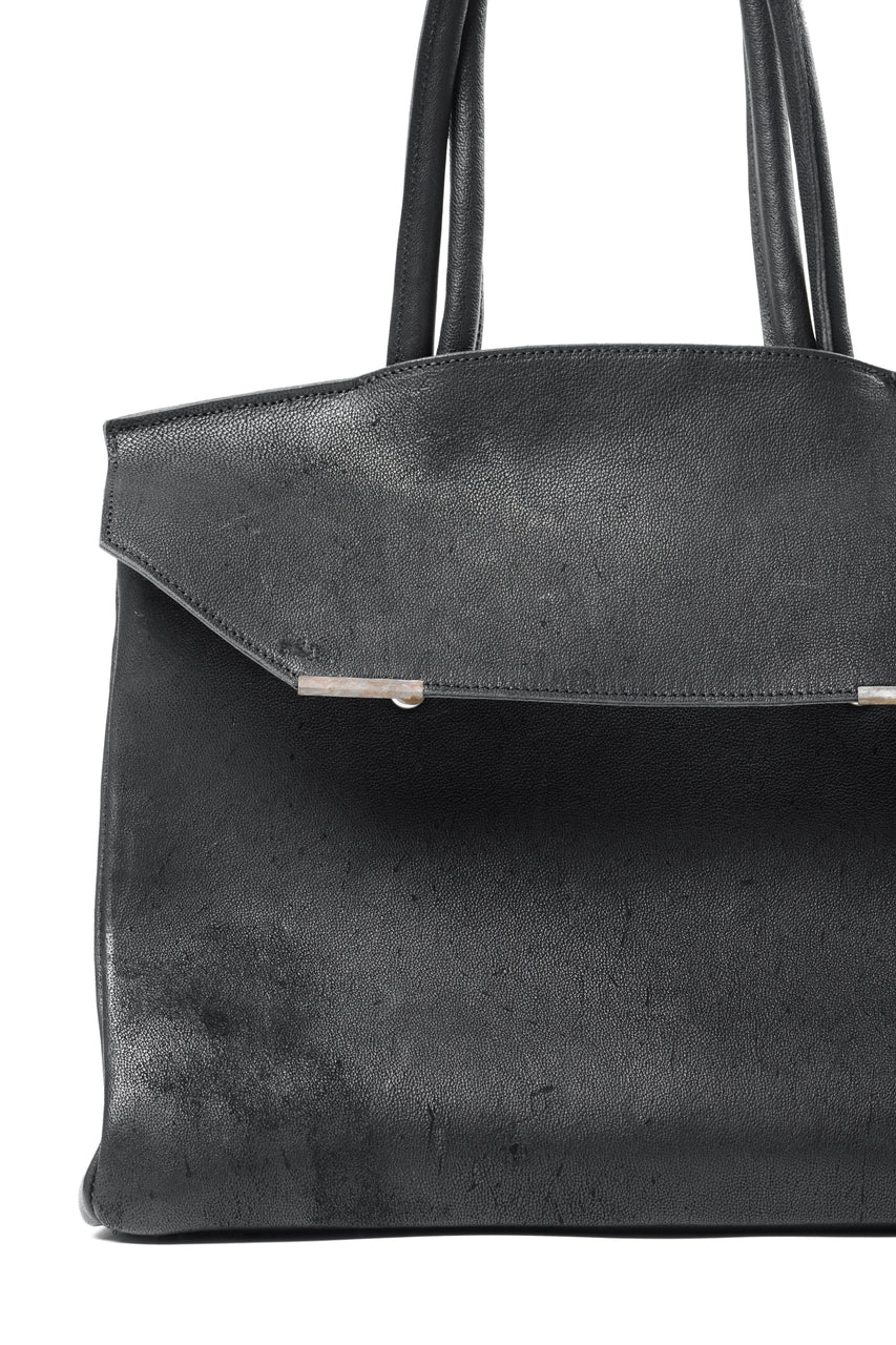 Load image into Gallery viewer, ierib exclusive TYPE-Ⅱ Bark Bag 35 / Natural Camel Leather (BLACK #A)