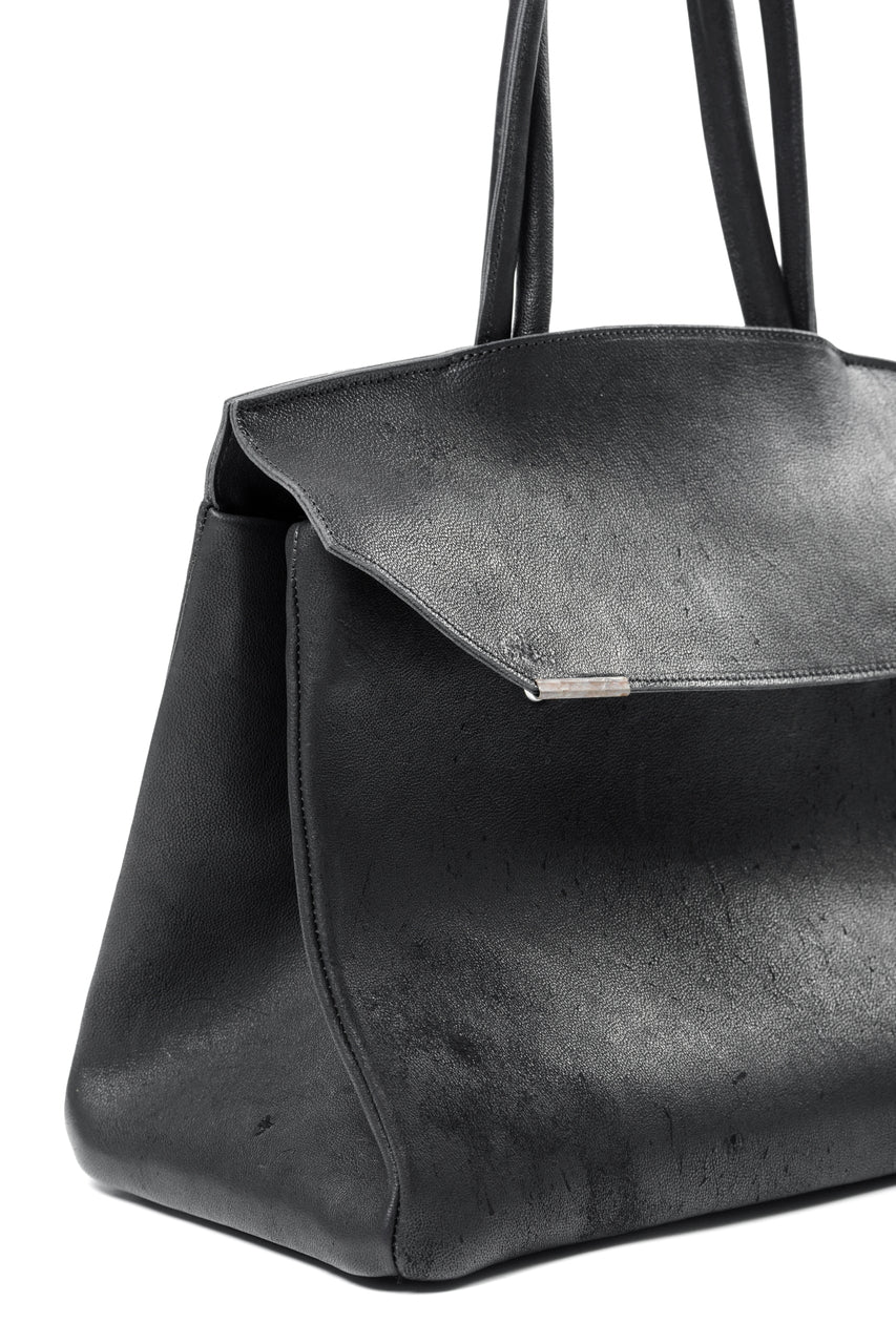 Load image into Gallery viewer, ierib exclusive TYPE-Ⅱ Bark Bag 35 / Natural Camel Leather (BLACK #A)