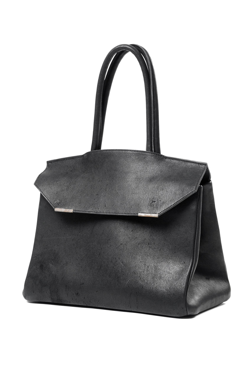 Load image into Gallery viewer, ierib exclusive TYPE-Ⅱ Bark Bag 35 / Natural Camel Leather (BLACK #A)