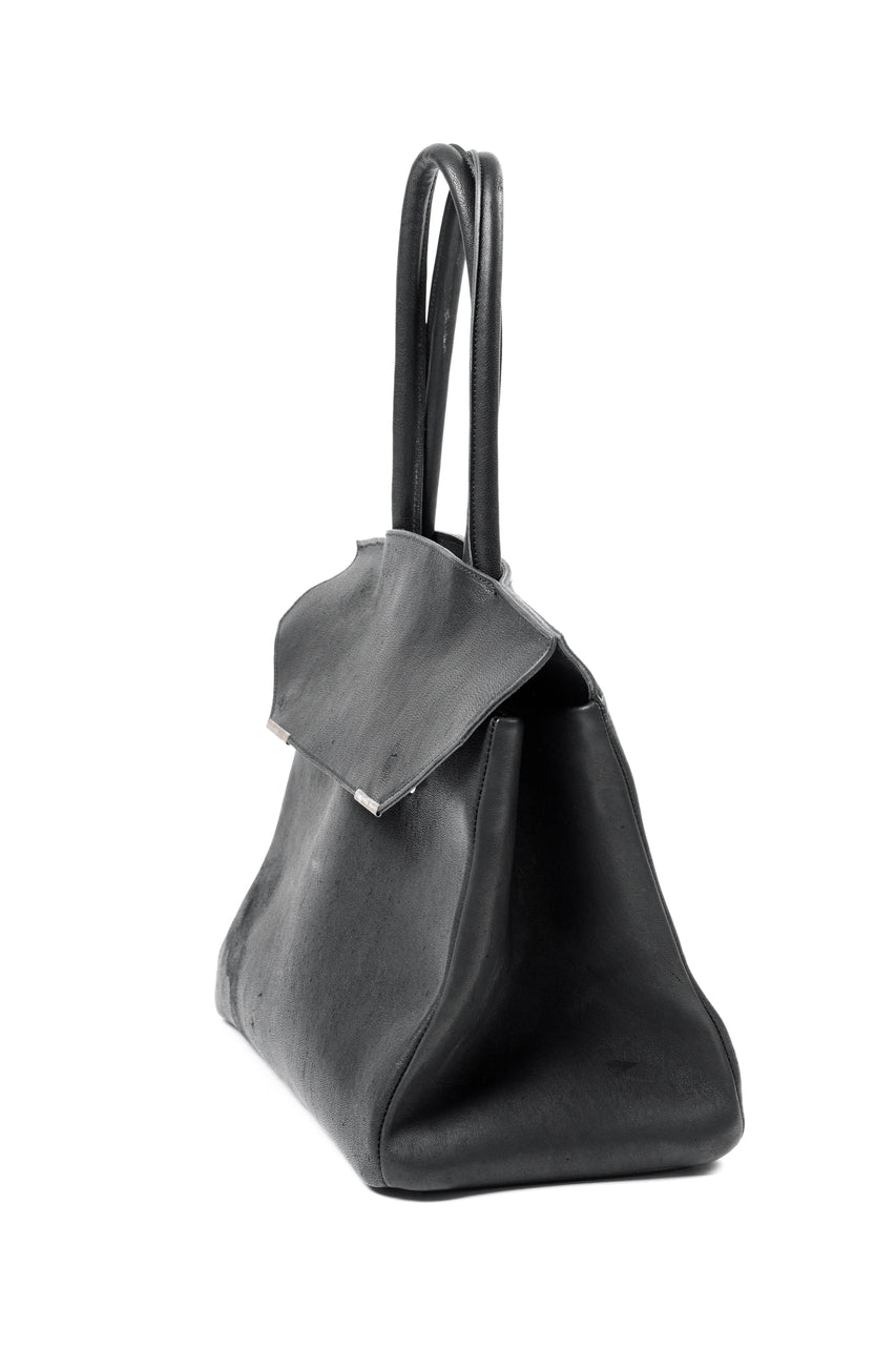 Load image into Gallery viewer, ierib exclusive TYPE-Ⅱ Bark Bag 35 / Natural Camel Leather (BLACK #A)