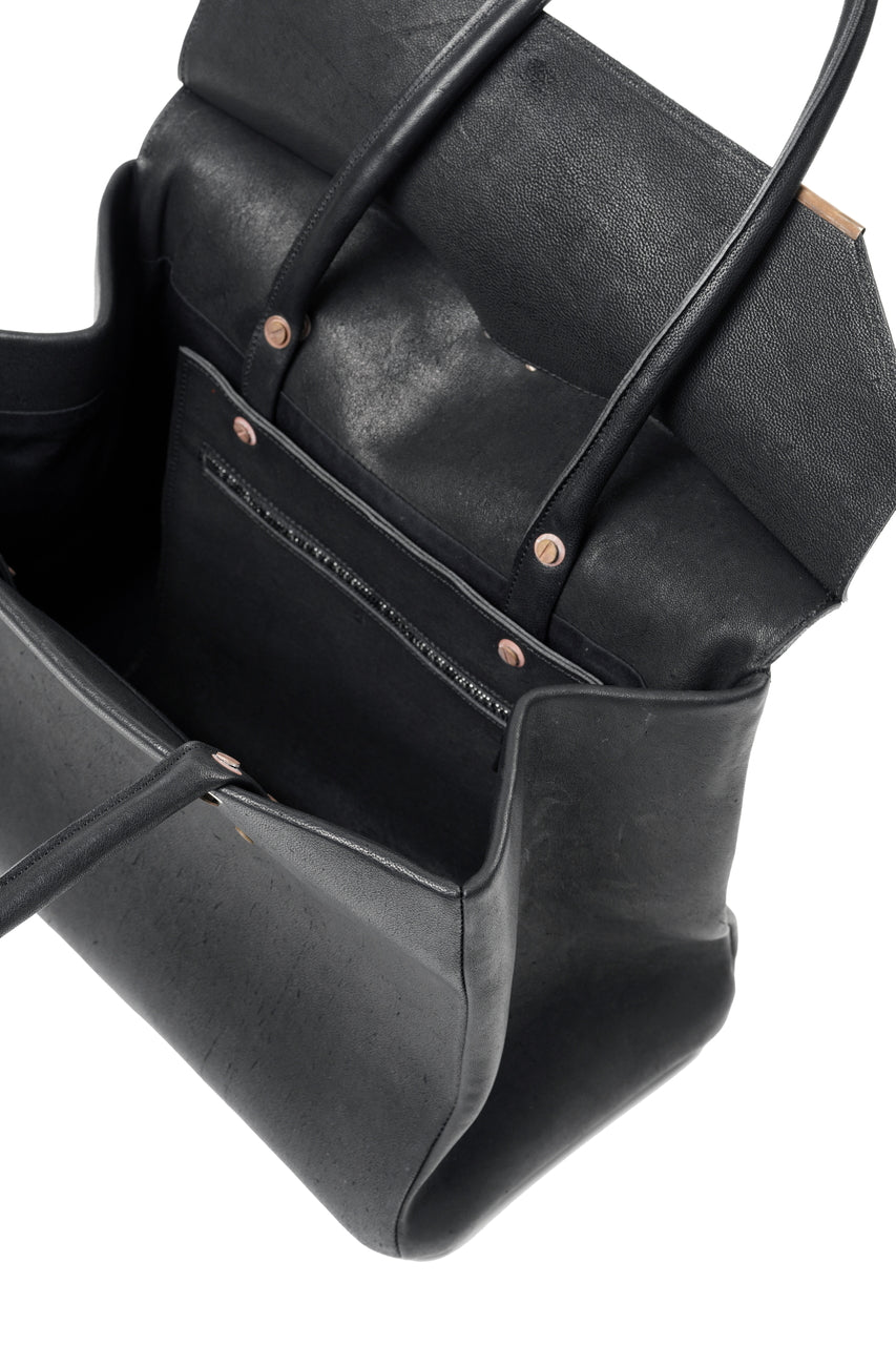 Load image into Gallery viewer, ierib exclusive TYPE-Ⅱ Bark Bag 35 / Natural Camel Leather (BLACK #A)
