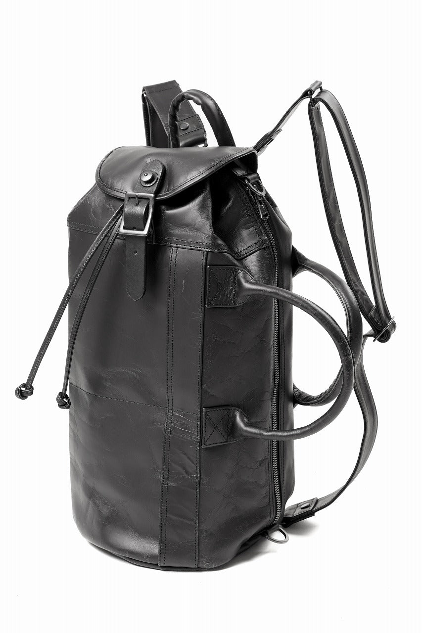 Load image into Gallery viewer, ISAMU KATAYAMA BACKLASH JAPAN HORSE CRACKING VINTAGE 4WAY BONSAC (BLACK)