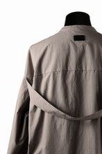 Load image into Gallery viewer, A.F ARTEFACT STAND COLLAR SHIRT / SOFT POPLIN (SOIL)
