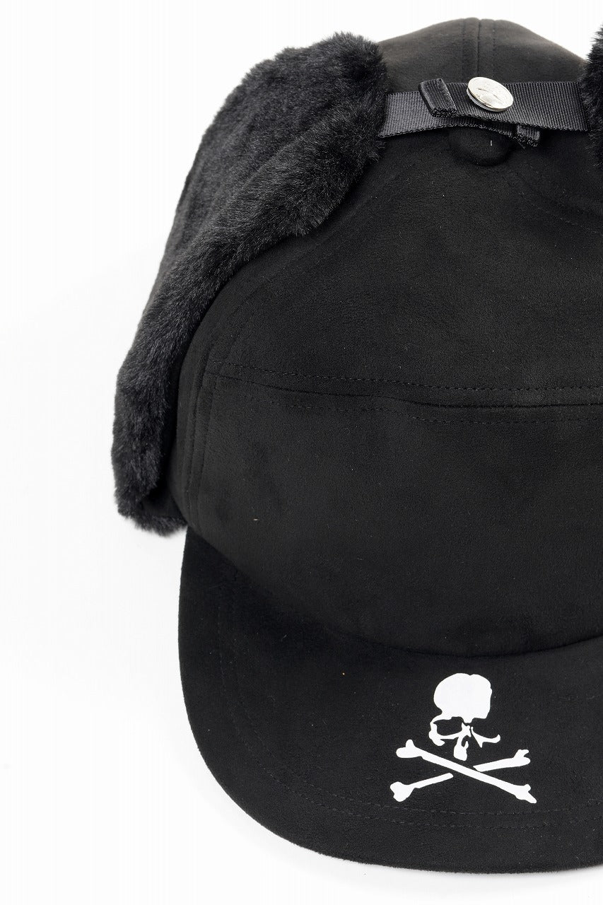 Load image into Gallery viewer, mastermind JAPAN FAUX FUR FLYING CAP (BLACK)