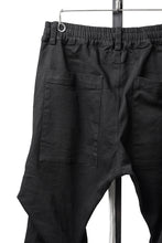 画像をギャラリービューアに読み込む, A.F ARTEFACT TUCK SLIM BAGGY PANTS / HI-STRETCH DENIM (BLACK)