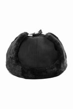 Load image into Gallery viewer, mastermind JAPAN FAUX FUR FLYING CAP (BLACK)