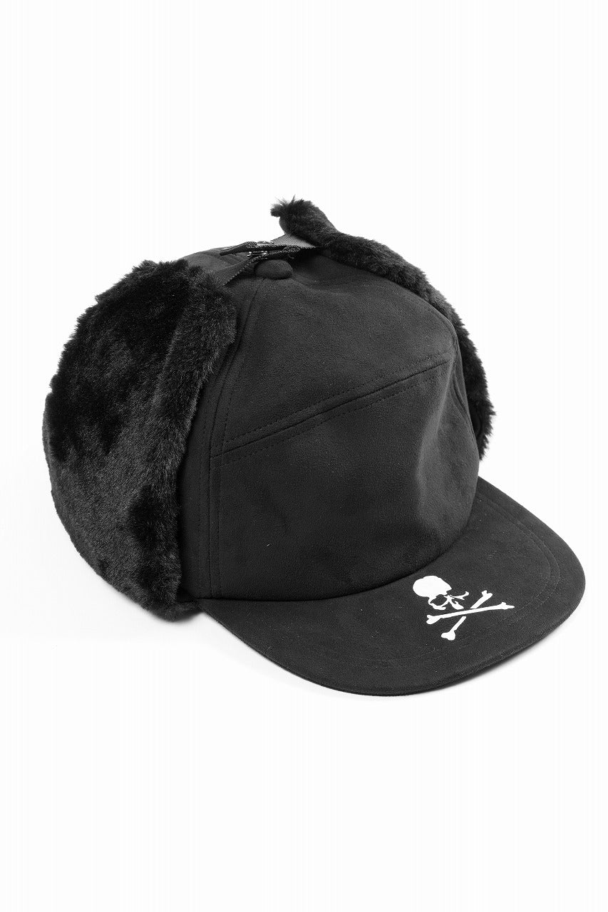 Load image into Gallery viewer, mastermind JAPAN FAUX FUR FLYING CAP (BLACK)