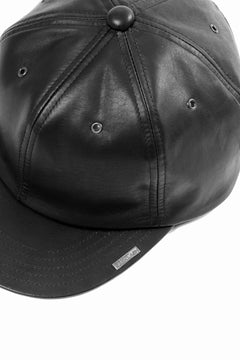 画像をギャラリービューアに読み込む, ISAMU KATAYAMA BACKLASH FLAT VISOR CAP / MONOCHROME LUXURY STEER (BLACK)