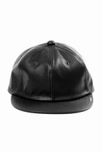 画像をギャラリービューアに読み込む, ISAMU KATAYAMA BACKLASH FLAT VISOR CAP / MONOCHROME LUXURY STEER (BLACK)