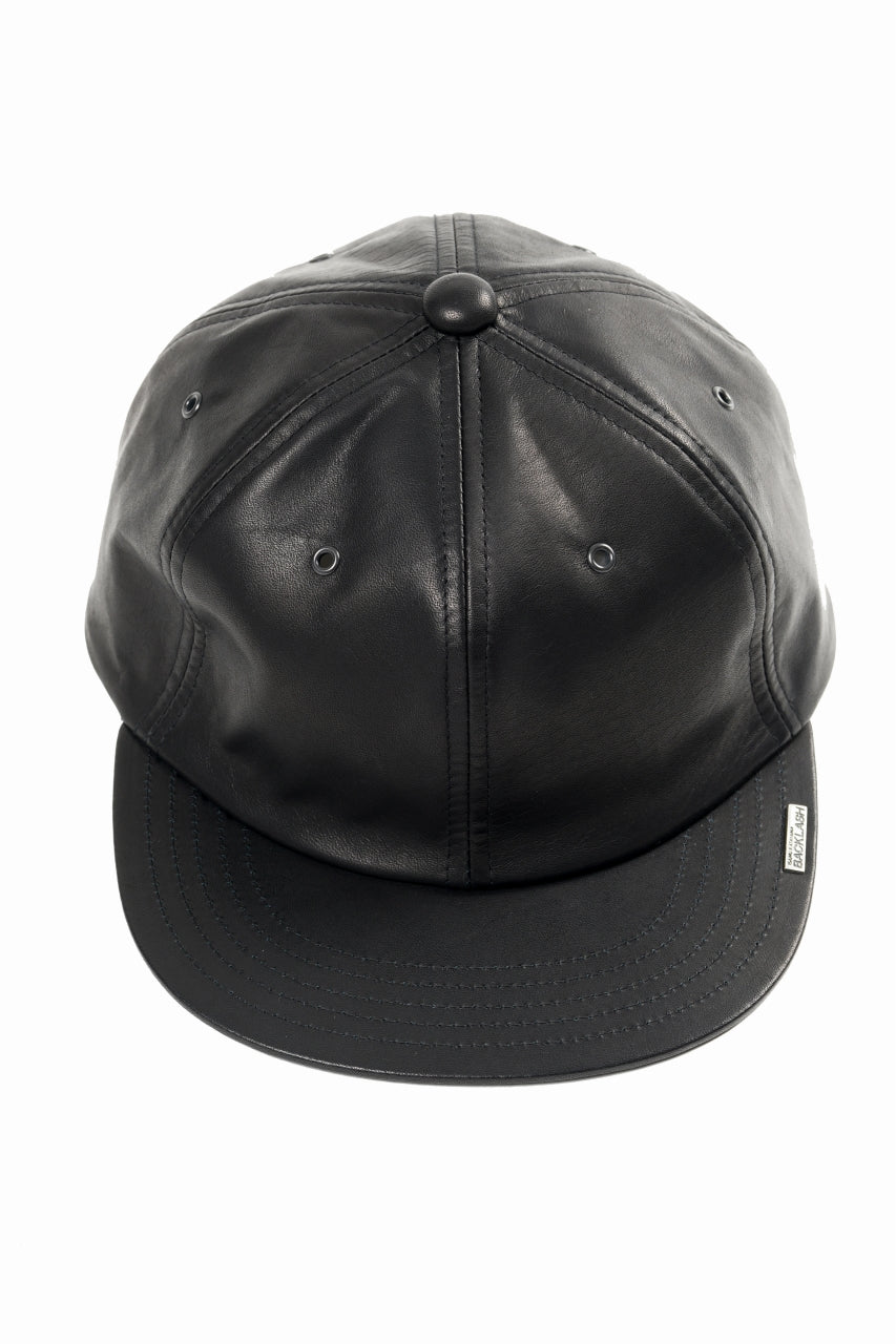 画像をギャラリービューアに読み込む, ISAMU KATAYAMA BACKLASH FLAT VISOR CAP / MONOCHROME LUXURY STEER (BLACK)
