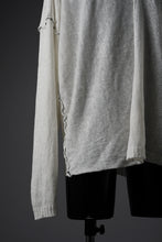 Load image into Gallery viewer, ISABEL BENENATO Linen Crew-Neck Sweater (WHITE)