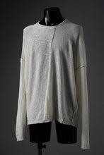 Load image into Gallery viewer, ISABEL BENENATO Linen Crew-Neck Sweater (WHITE)