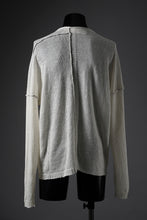 Load image into Gallery viewer, ISABEL BENENATO Linen Crew-Neck Sweater (WHITE)