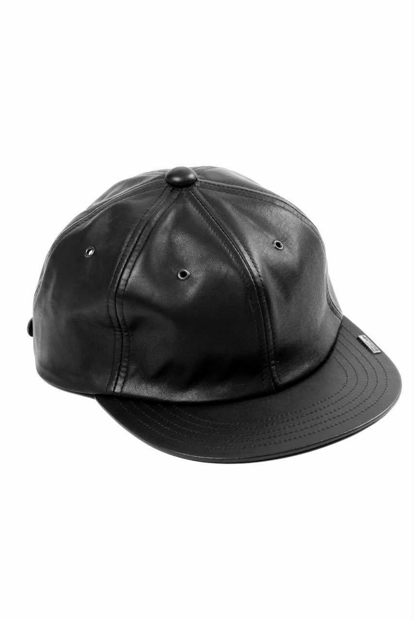 画像をギャラリービューアに読み込む, ISAMU KATAYAMA BACKLASH FLAT VISOR CAP / MONOCHROME LUXURY STEER (BLACK)