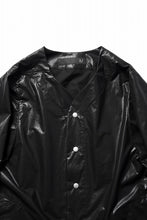 画像をギャラリービューアに読み込む, A.F ARTEFACT NO COLLAR SHIRT / COATING COTTON (BLACK)