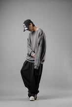 画像をギャラリービューアに読み込む, Y-3 Yohji Yamamoto GRAPHIC CREW SWEAT (GREY)
