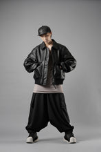 画像をギャラリービューアに読み込む, Y-3 Yohji Yamamoto REFINED WOOL SAROUEL CARGO PANTS (BLACK)