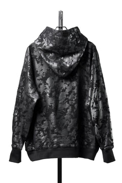 Load image into Gallery viewer, A.F ARTEFACT CARGO HOODIE PULLOVER / MOTTLED COATED SWEAT (BLACK)