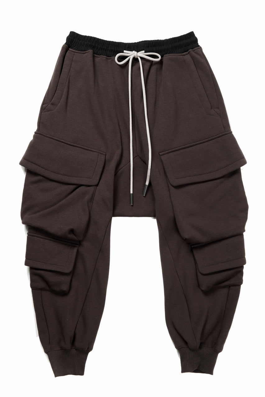 SAMPLE SALE】A.F ARTEFACT BOMBER HEAT BELTED SARROUEL CARGO PANTS