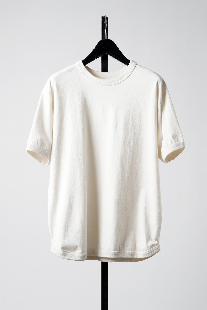 画像をギャラリービューアに読み込む, FULLCOUNT FLAT SEAM HEAVY WEIGHT T SHIRT / ORIGINAL 30/2 TIGHT TENSION JERSEY (ECRU)