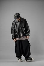 画像をギャラリービューアに読み込む, Y-3 Yohji Yamamoto REFINED WOOL SAROUEL CARGO PANTS (BLACK)