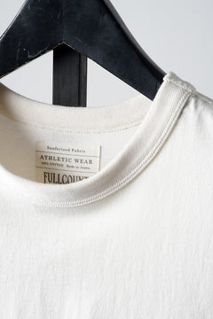 画像をギャラリービューアに読み込む, FULLCOUNT FLAT SEAM HEAVY WEIGHT T SHIRT / ORIGINAL 30/2 TIGHT TENSION JERSEY (ECRU)