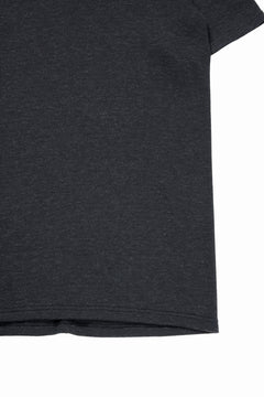 画像をギャラリービューアに読み込む, A.F ARTEFACT REGULAR FIT S/S TOP / WAFFLE KNIT JERSEY (CHARCOAL)