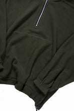 Load image into Gallery viewer, 【SAMPLE SALE】A.F ARTEFACT KNIT CORDUROY HALF ZIP HOODIE (KHAKI)