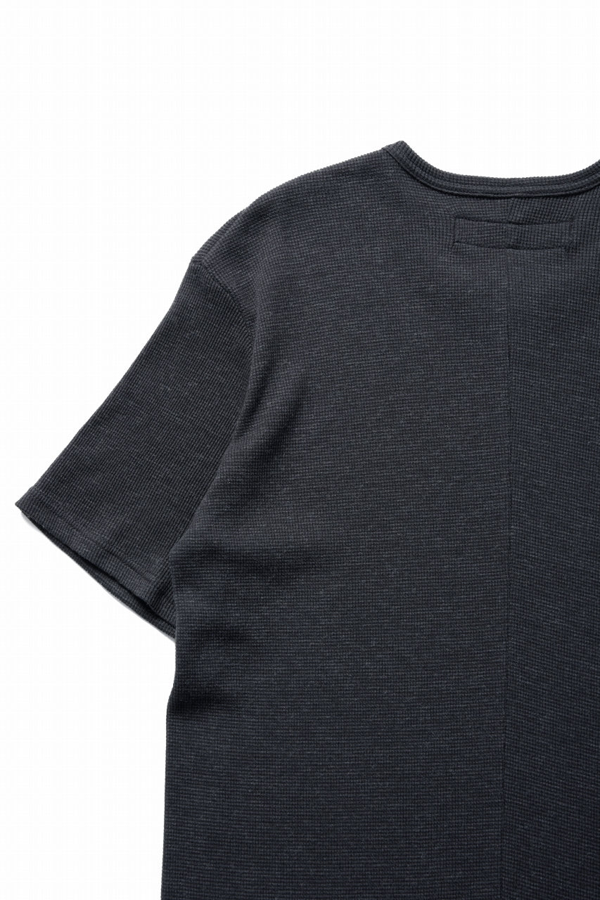 【国内買付】A.F ARTEFACT REGULAR FIT ワッフル ニット Tシャツ A.F ARTEFACT REGULAR FIT S/S TOP / WAFFLE KNIT JERSEY