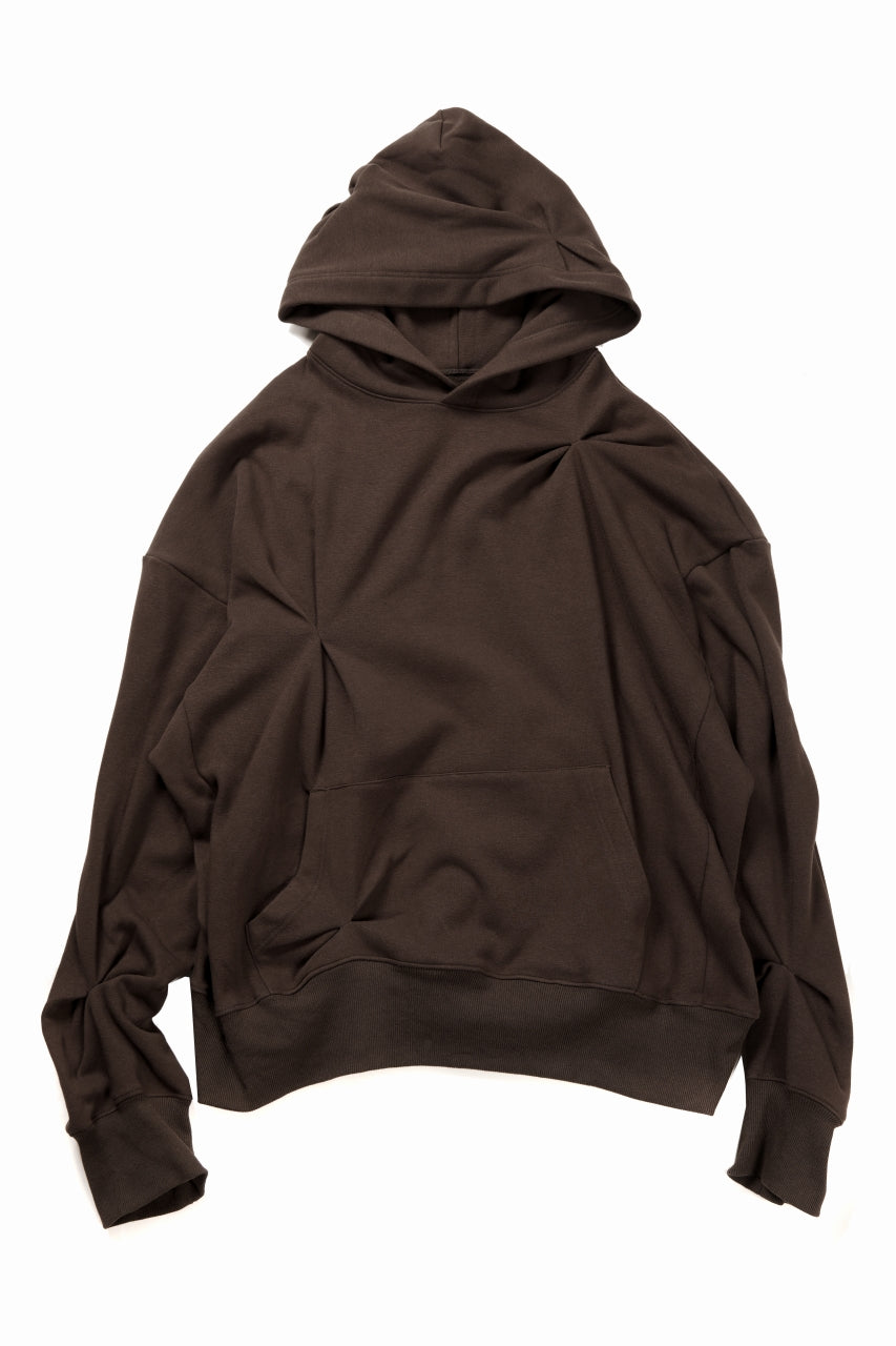SAMPLE SALE】A.F ARTEFACT BOMBER HEAT® TUCK HOODIE (BROWN)の商品