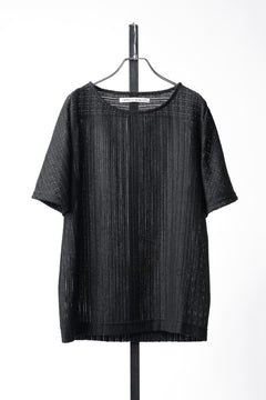 Load image into Gallery viewer, OPPOSE DUALITY exclusive HALF SLEEVE T-SHIRTS WAVE / RUSSELL KNIT JERSEY (BLACK)