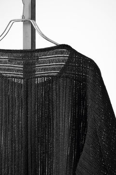 Load image into Gallery viewer, OPPOSE DUALITY exclusive HALF SLEEVE T-SHIRTS WAVE / RUSSELL KNIT JERSEY (BLACK)