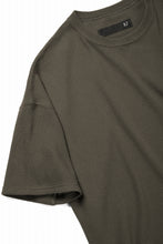 画像をギャラリービューアに読み込む, A.F ARTEFACT OVER SIZE FIT S/S TOP / HONEY COMB WAFFLE KNIT JERSEY (KHAKI)