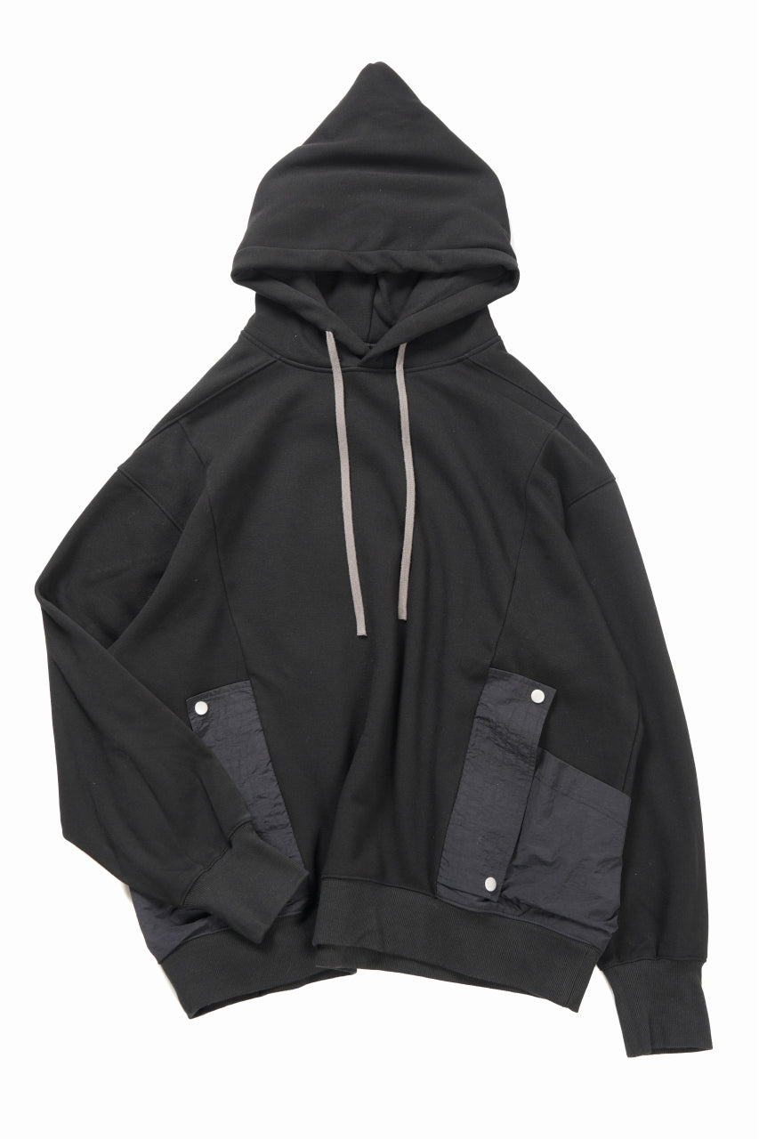 A.F ARTEFACT BOMBER HEAT MILITARY HOODIE (BLACK)の商品ページ
