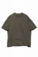 画像をギャラリービューアに読み込む, A.F ARTEFACT OVER SIZE FIT S/S TOP / HONEY COMB WAFFLE KNIT JERSEY (KHAKI)