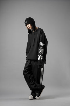 画像をギャラリービューアに読み込む, Y-3 Yohji Yamamoto GRAPHIC CREW SWEAT (BLACK)