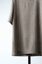 Load image into Gallery viewer, OPPOSE DUALITY exclusive HALF SLEEVE T-SHIRTS WAVE / RUSSELL KNIT JERSEY (BEIGE)