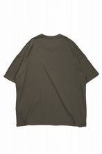 画像をギャラリービューアに読み込む, A.F ARTEFACT OVER SIZE FIT S/S TOP / HONEY COMB WAFFLE KNIT JERSEY (KHAKI)