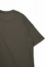 画像をギャラリービューアに読み込む, A.F ARTEFACT OVER SIZE FIT S/S TOP / HONEY COMB WAFFLE KNIT JERSEY (KHAKI)