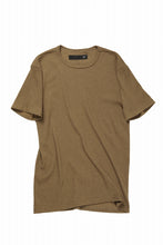 画像をギャラリービューアに読み込む, A.F ARTEFACT REGULAR FIT S/S TOP / WAFFLE KNIT JERSEY (RAW UMBER)