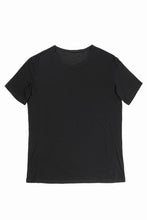 Load image into Gallery viewer, black crow x LOOM exclusive short sleeve tops / supima cotton jersey (BLACK)
