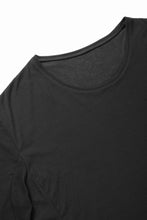 Load image into Gallery viewer, black crow x LOOM exclusive short sleeve tops / supima cotton jersey (BLACK)