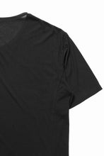 Load image into Gallery viewer, black crow x LOOM exclusive short sleeve tops / supima cotton jersey (BLACK)