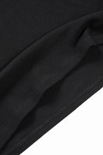 Load image into Gallery viewer, black crow x LOOM exclusive short sleeve tops / supima cotton jersey (BLACK)