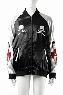 MASTERMIND WORLD x BETTY BOOP™︎ SOUVENIR JACKET (MULTI COLOR)