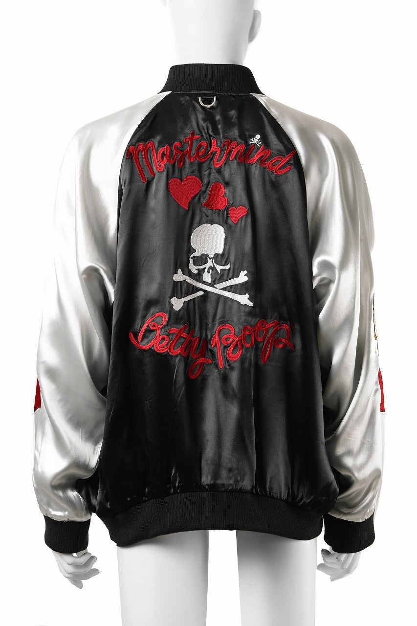 MASTERMIND WORLD×BETTY BOOP スーベニアジャケット MASTERMIND WORLD x BETTY BOOP™︎ SOUVENIR JACKET (MULTI