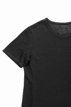Load image into Gallery viewer, black crow x LOOM exclusive short sleeve tops / gima cotton jersey (BLACK)