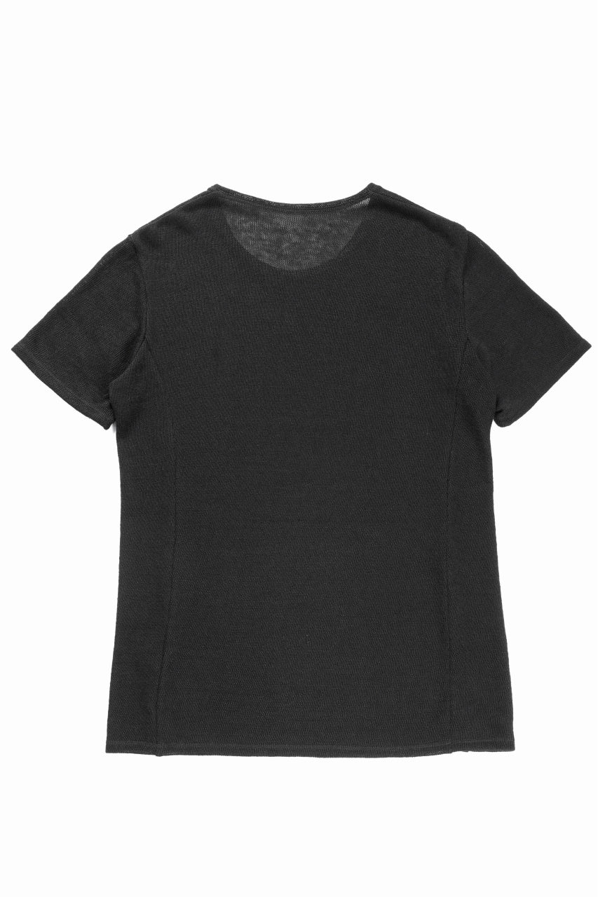 black crow x LOOM exclusive short sleeve tops / gima cotton
