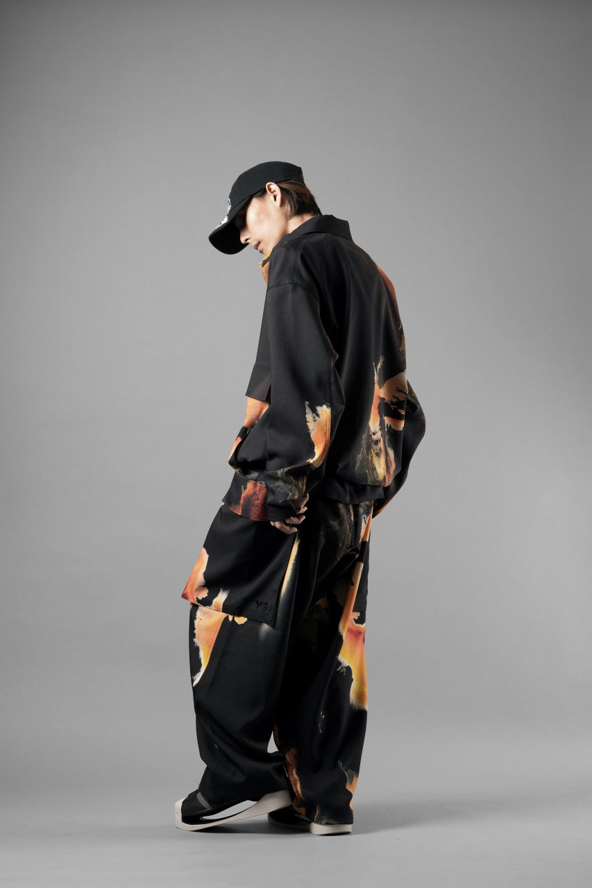画像をギャラリービューアに読み込む, Y-3 Yohji Yamamoto AOP SPORT UNIFORM COACH JACKET (BLACK + MULTI)